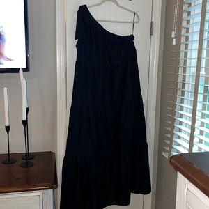 Who What Wear for Target One Shoulder Maxi Dress